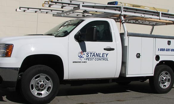 Stanley Pest Control Service Truck