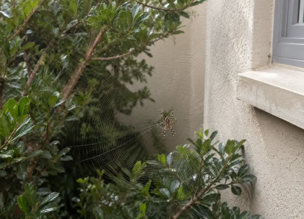 spiders-common-places-outdoor-shrubs-vegetation